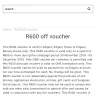 Edgars Fashion / Edcon - r600 promo voucher