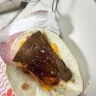 Dunkin' Donuts - turkey sausage egg wrap