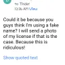 Tinder - error 40303 - Photo 3