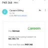 Careem - I lost my cash.