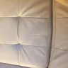 The Brick - Peeling of faux leather sectional sofa and sagging in seat. (broken springs) - Photo 4