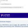 LATAM Airlines / LAN Airlines - fee refund