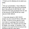 Expedia - missing expedia refund of usd 392.20 - Photo 1