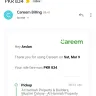 Careem - Extra fare issue - Photo 1