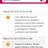 LBC Express - undelivered package