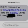 Pick n Pay - online shopping overcharged my credit card