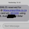 Pick n Pay - online shopping overcharged my credit card - Photo 1