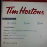 Tim Hortons - breakfast sand sausage egg and cheese on a muffin - Photo 2