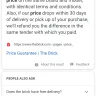The Brick - 30 days price match policy - Photo 2