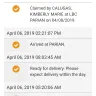 LBC Express - delayed parcel w/o any online track updates