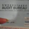 Sweepstakes Audit Bureau - fake sweepstakes - Photo 2