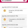 LBC Express - my parcel from ifern company not arrive