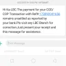 LBC Express - cod deposit to my preferred bank - Photo 1