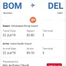 Jet Airways India - pnr no. npqfzj & efdfto - Photo 1
