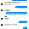 Apple - the person received my from facebook pay, I have paid 230$ after, receive her she block my facebook also letgo chat