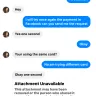 Apple - the person received my from facebook pay, I have paid 230$ after, receive her she block my facebook also letgo chat - Photo 23