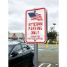 Kroger - reserved parking for veterans