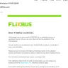 FlixBus / FlixMobility - the bus did not come and without any announcement and make-up plans arrange