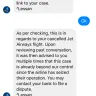 Travelocity - suspension of jet airways and failed to claim for refund