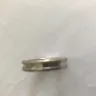 Bulgari - wedding rings - (white gold standard bvlgari model)