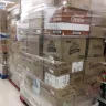 Meijer - multiple pallets in isle while trying to shop