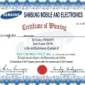 Samsung - samsung uk company uk winning award prize