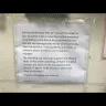 Burger King - paper that burger king put up - Photo 1