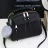 Wish.com - women messenger handbag inclined shoulder bag crossbody pu leather satchel sling bag