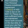 Emirates Islamic Bank - fine for donating to charity - Photo 1