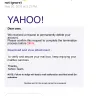 Yahoo! - fake emails - Photo 1