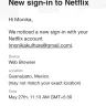 Netflix - account hacking