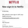 Netflix - account hacking