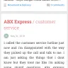 ABX Express - abx terrible service!!!