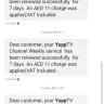 YuppTV - yupp tv/ subscriptions; charging without permission since past 7 months