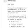 Wish - customer service emails suck. account blocked
