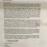 TD Bank - letter for inheritance scam - Photo 1
