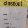 Sears - incorrect pricing
