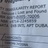 Air India - lost baggage - Photo 1