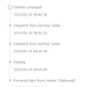 AliExpress - product tracking says "returned to sender"