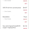 Pizza Hut - over charge on app order deals - Photo 1