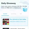 Wish - I am complaining about the daily giveaway