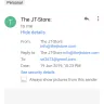 The JT Store - my orders status