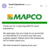 MAPCO - gas refund