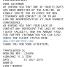 Travelgenio - departure city changed a month after booked and paid. - Photo 1