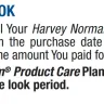 Harvey Norman - product care
