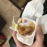 Burger King - chicken sandwich, onion rings