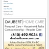 Daubert Home Care - for the elderly
