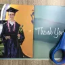 Lifetouch - graduation thank you cards 2019 were not folded in the center
