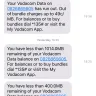 Vodacom - 5g data depletion in one day!