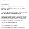 GoIbibo - Providing no refund on refundable international ticket